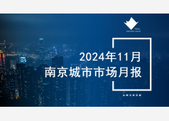 南京2024年11月市场月报